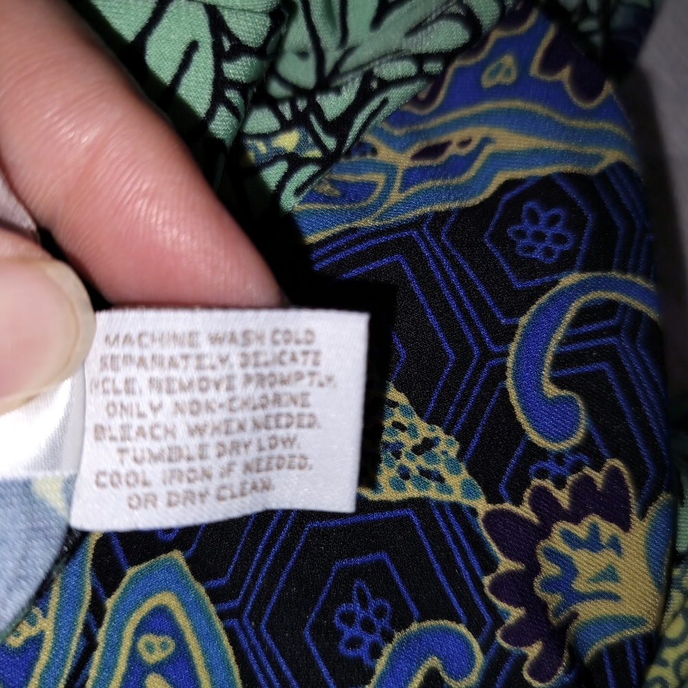 Chicos Mediterranean Waves Maxi Dress Size‎ 1 (US8) Boho Resort Chic Vacation - Picture 5 of 10
